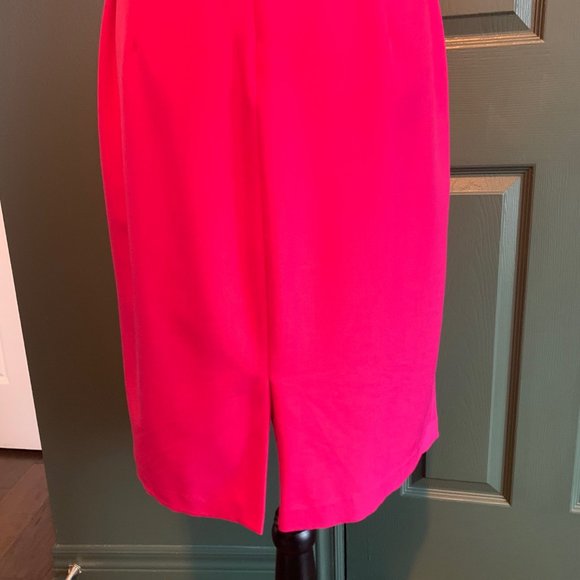 Jones New York Pink Belted Shift Dress with Peep Hole, Size 12 - Picture 5 of 5